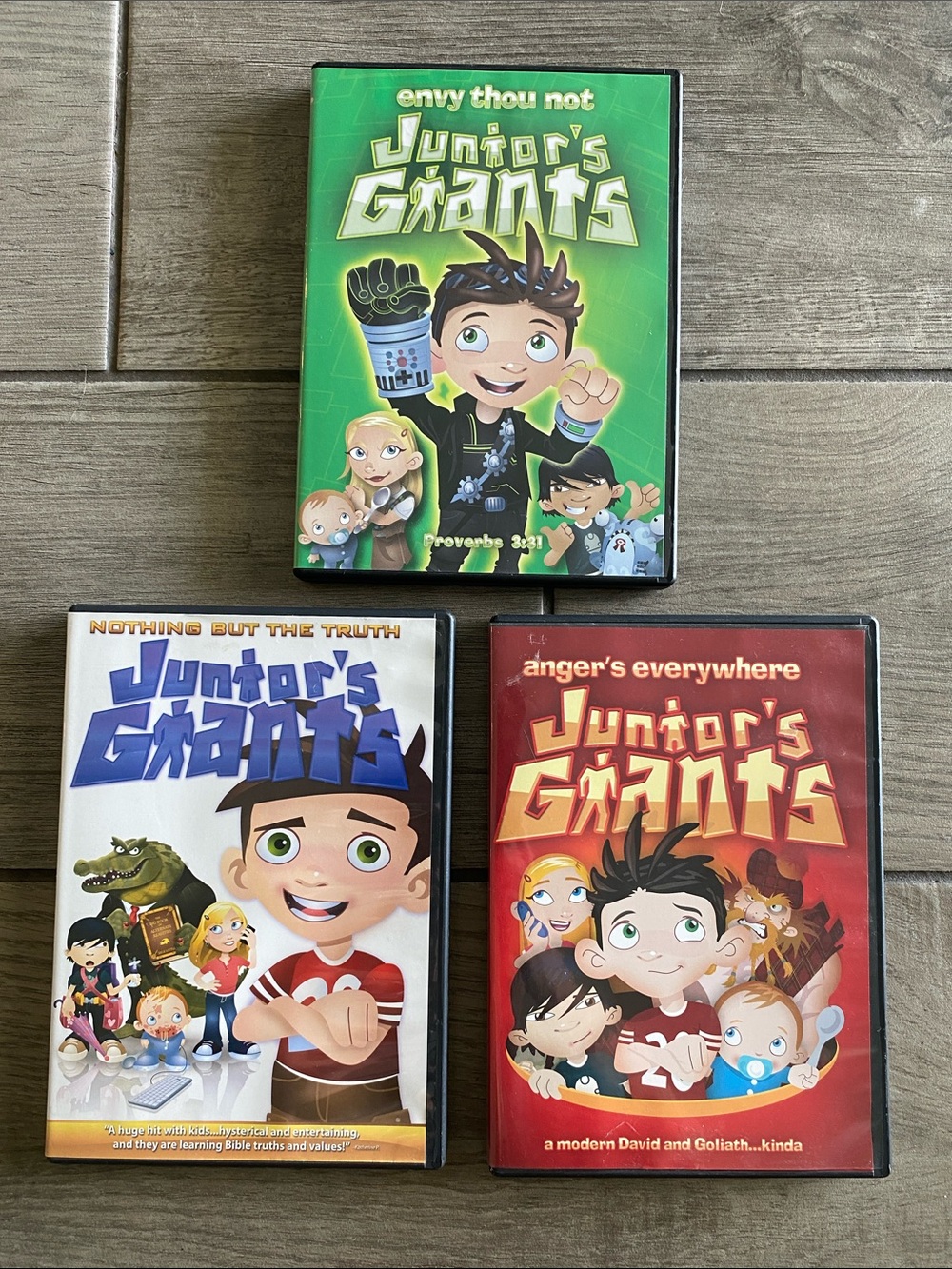Junior’s Giants DVD Collection - Set of 3